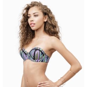 Beach Riot Marrakesh strapless bikini top